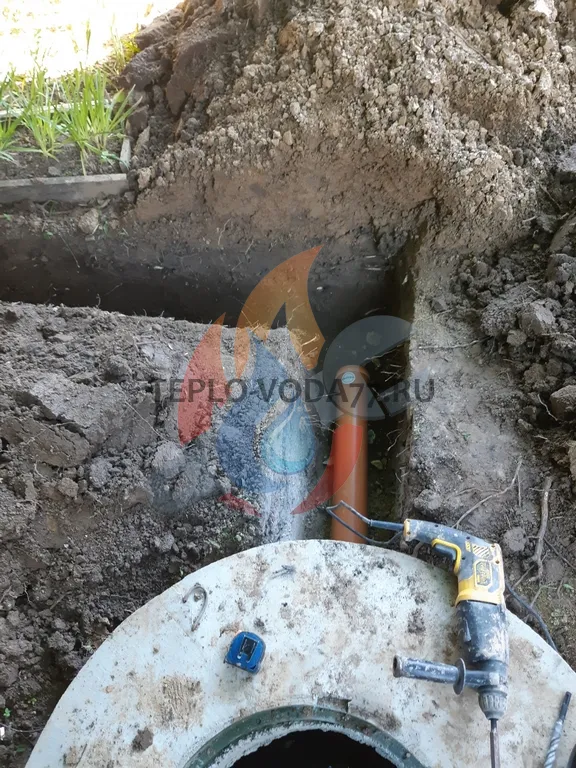 Монтаж водоснабжения + канализация под ключ